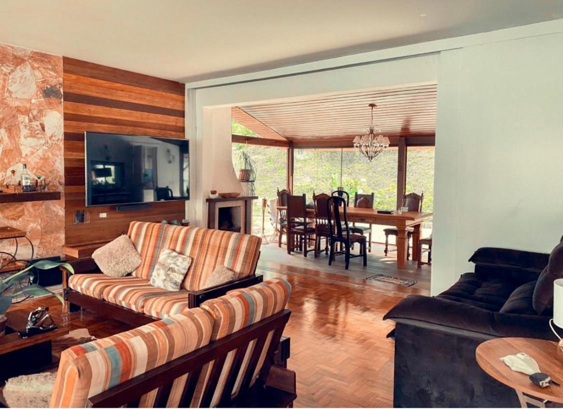 Casa Na Serra Villa เตเรซอโปลิส ภายนอก รูปภาพ